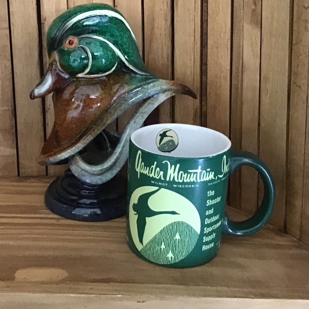 Lang Gander Mountain 2009 Retro Logo mug